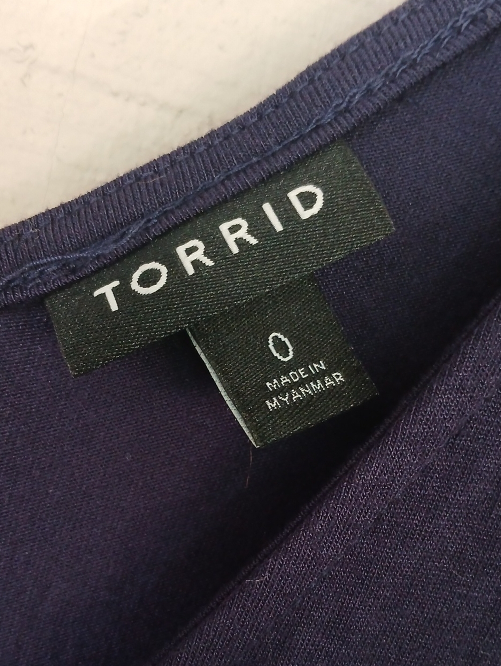 torrid Navy V‑Neck Short Sleeve Jumpsuit Size 0 - Picture 6 of 8